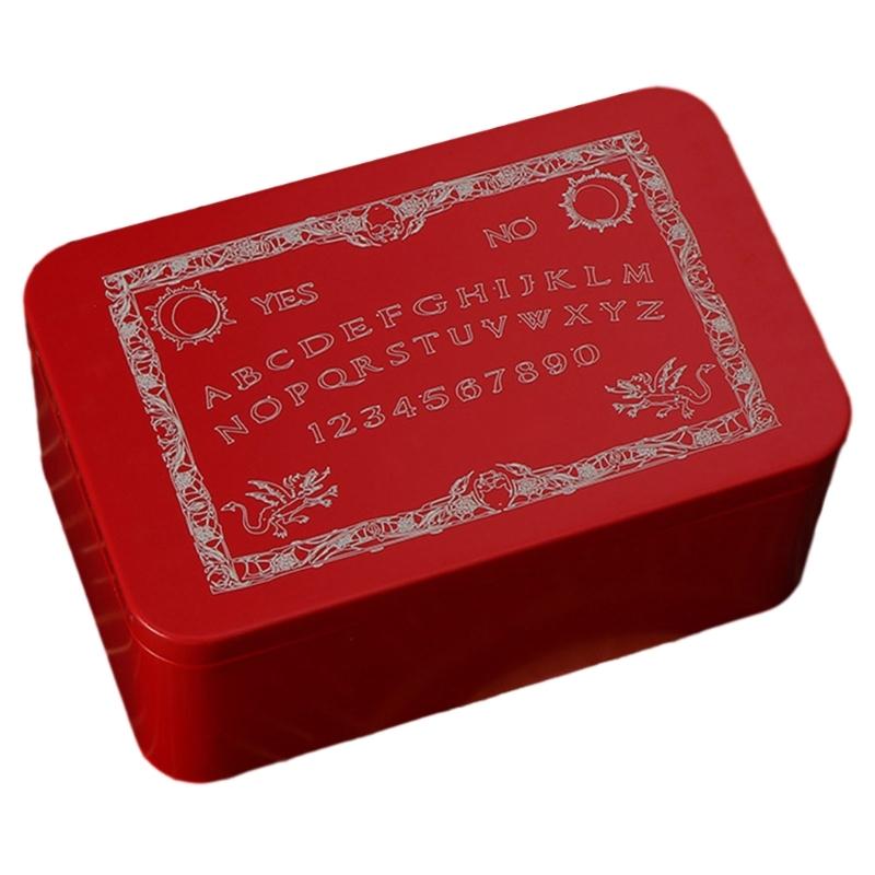 Железный Чехол для Хранения Карт Таро Коробка для Карт Таро Астрологические Гадания Чехол для Хранения