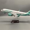 Модель самолета 47 см для самолета 320 Flynas Airbus Saudi Nas A320neo Модели самолетов со световым шасси для коллекционирования
