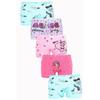 Комплект из 5 предметов для девочек, детские трусы-боксеры из хлопка и лайкры с принтом Fun Cozy 3072