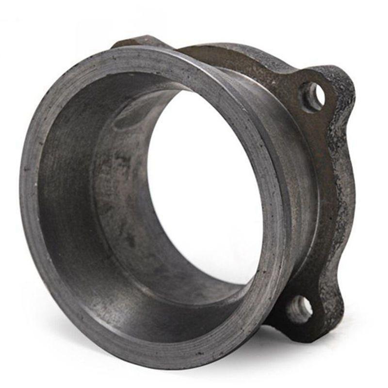 Turbo Exhaust Manifold Adapter Flange 2.5" To 3" 4 Bolt Converter Kit Cast Iron Material