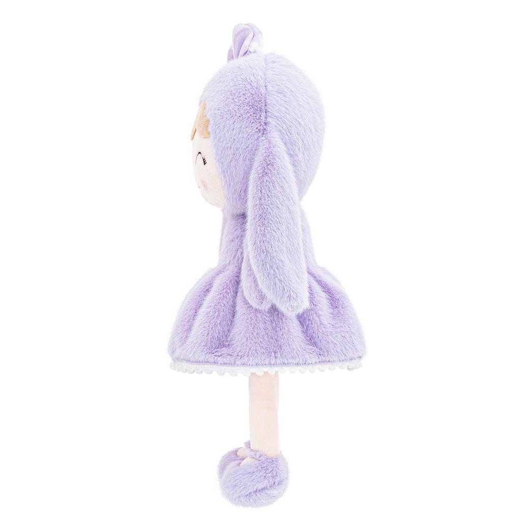 Baby Dolls Plush Doll New Design Rabbit Doll Soft Toys Gir's Birthday Gift 30cm Purple