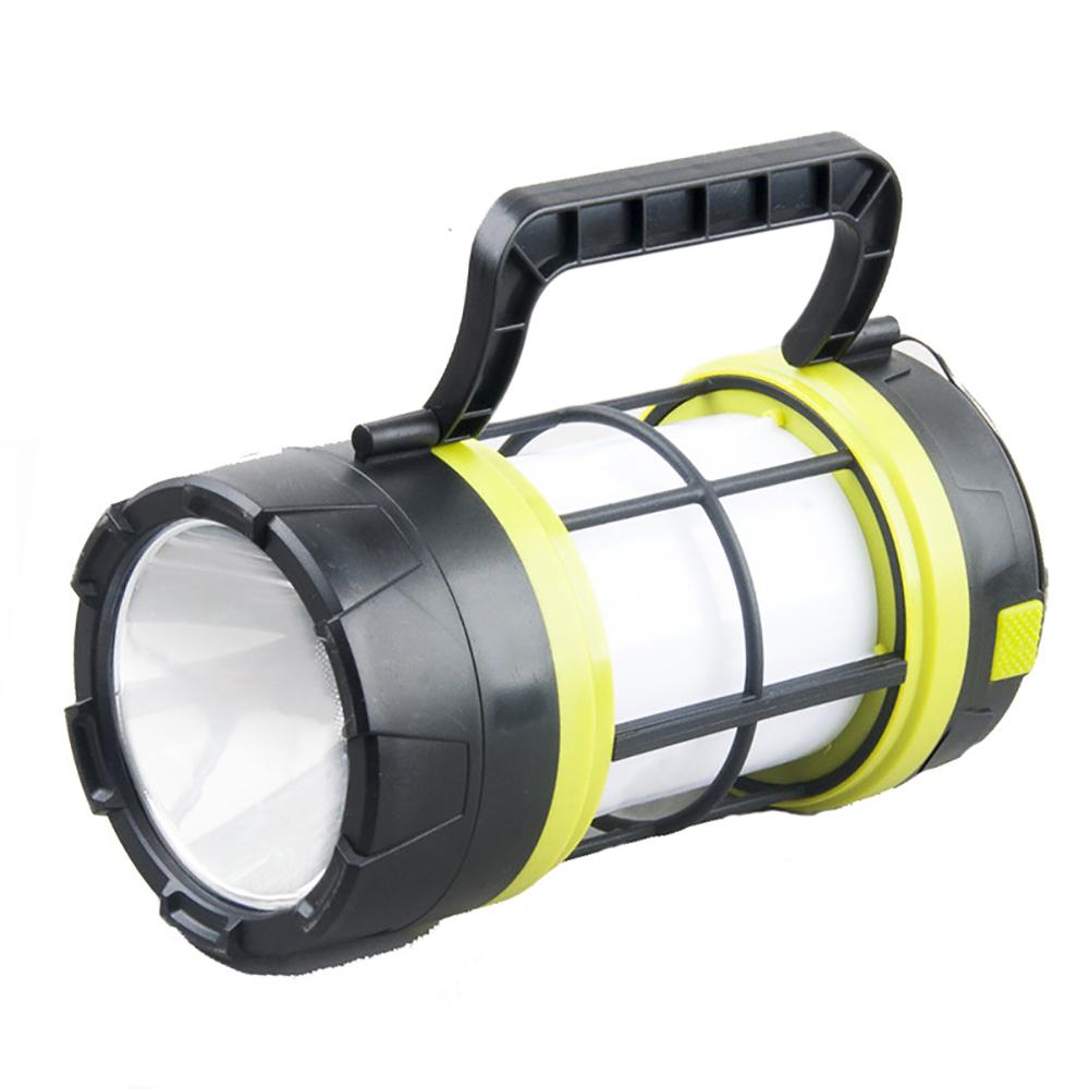 LED Lantern Solar USB Rechargeable Light Outdoor Camping Hiking Emergency Lamp