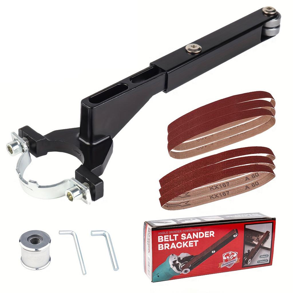 100/125mm Angle Grinder To Belt Sander Bracket, Wood Sanding/Polishing/ Removal