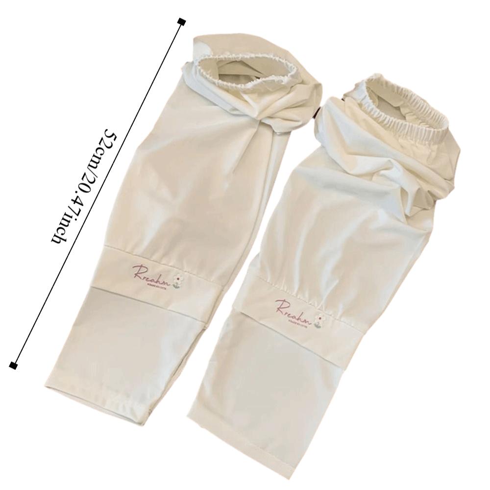 Защита рук Длинные рукава из ледяного шелка Свободные велосипедные перчатки Дышащие солнцезащитные накладки на руки Вождение