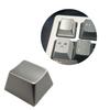 Metal Keycaps Cherry Profile for Mechanical Keyboard Switches Keycaps Black Silver Gold