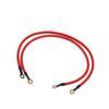 ACROPIX 2pcs Car Ground Wire Electrical Conductive Stable Voltage Cable 45cm Red