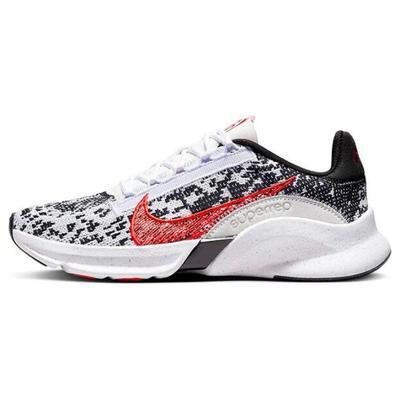 SuperRep Go 3 Flyknit Next Nature White Picante Красные женские кроссовки Black Photon-Dust DH3393-105