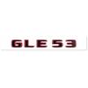 Подходит для задней наклейки с буквами Mercedes Benz C63S GT63S S63LGLE53 SL63S модификация W205 W206 C190 X290 W167 черная красная версия