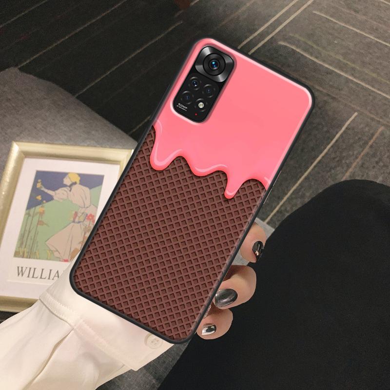 Чехол-шоколадка для Redmi Note 12 Pro 8 9 10 11 Pro Note 12S 11S 10S 9S 8T Redmi 12C 10C 10A 9C