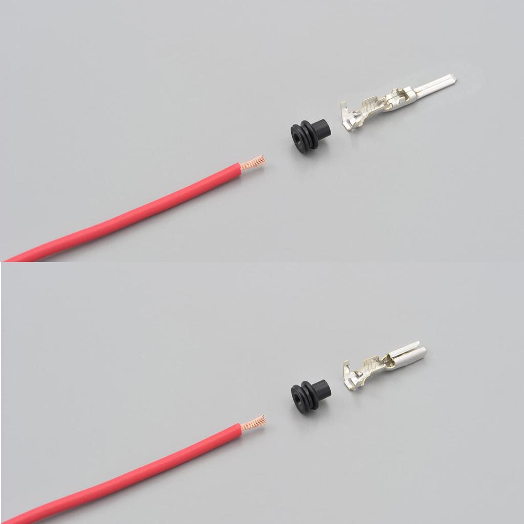 Комплект водонепроницаемых разъемов Daytona HM, 3-полюсный (Величество и т.д.) соединитель (мужской/женский) 1 комплект, клемма x количество полюсов, прокладка провода x клемма включают в себя