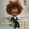 ICY DBS Blyth кукла 1/6 bjd игрушка шарнирное тело темная кожа афро волосы 30 см кукла аниме девушки