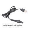 Зарядный кабель USB 5 В для 2000 3000 5000 7000 2400 X3001/90 2600 Компактный дорожный адаптер питания для электробритвы
