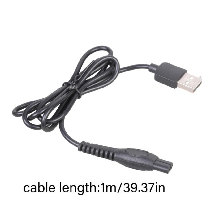 Зарядный кабель USB 5 В для 2000 3000 5000 7000 2400 X3001/90 2600 Компактный дорожный адаптер питания для электробритвы