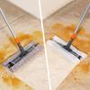 CLEANHOME Щетка для пола Основной блок Щетка для пола Швабра для пола 4-х уровневая штанга Регулируемая длина Подходит для чистящих инструментов Сухие простыни 10 шт. 40 см-120 см