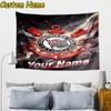 Custom Name Corinthians Fc Crest Hanging Tapestry Background Tapestry for Bedroom Living Room Dorm,Home Party Wall Decoration,Fan Gifts