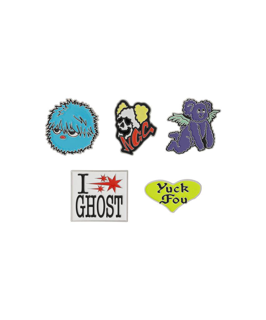 Niceghostclub Значок-булавка I Love Ghost_Микс(Ng2Efuab70A)