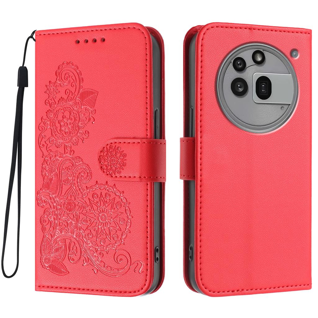 For Nothing Phone (3a) Pro Phone Cases Mandala Flower Leather Wallet Mobile Cover with Strap