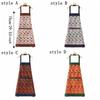 Wear Resistant Printed Apron Waterproof Women Waist Workwear Chef Apron  Barbecue