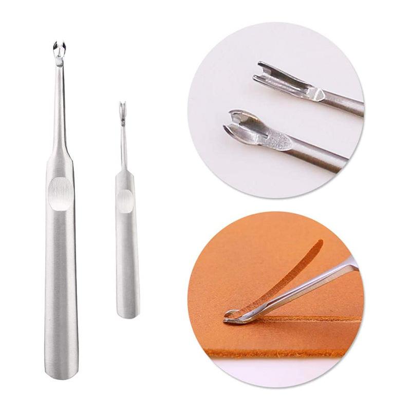 1/4 шт. U-образный и V-образный желоб для кожи, инструмент для снятия фаски, пробойник, набор для изготовления фаски по краю, инструмент для рукоделия из кожи DIY