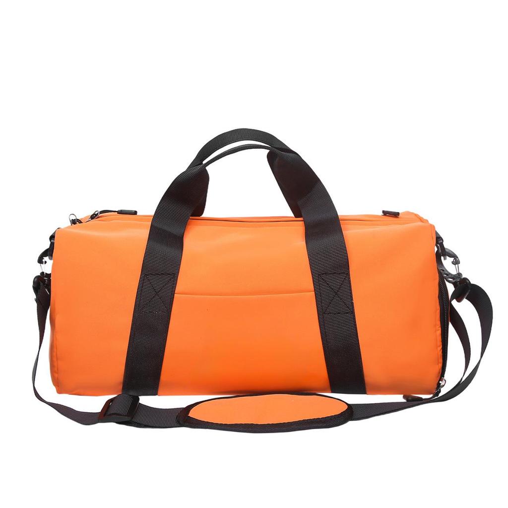 New Large Capacity Gym and Travel Bag - Lightweight, Dry & Wet Separation, Single Shoulder/Crossbody with Printed Logo