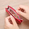 Real Leather Mens and Women ID Bus Card Holder Credit Cards Cases Zipper Coin Pocket Money Pouch Multiple Colors Purse