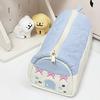 House Shaped Large Capacity Pencil Case, Kawaii Desk Stationery Storage Bag for Students