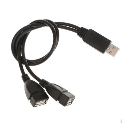 USB 2.0 "папа" на двойной "мама" Кабель-адаптер-разветвитель-концентратор