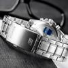 Casio Серия EDIFICE Трехштырьковые Три циферблата Водонепроницаемые Деловые Кварцевый механизм Стальной ремешок Японские и корейские часы Мужские';s EFV-540D-2A