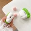 Чехол для AirPods pro1 из капусты для apple bluetooth гарнитуры 1-го/2-го/3-го поколения, свинка, подвесная цепочка, защитный чехол, милый