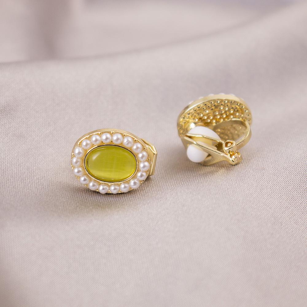 Универсальные легкие роскошные клипсы для ушей без проколов, повседневные высококачественные треугольные клипсы для ушей, универсальные женские серьги