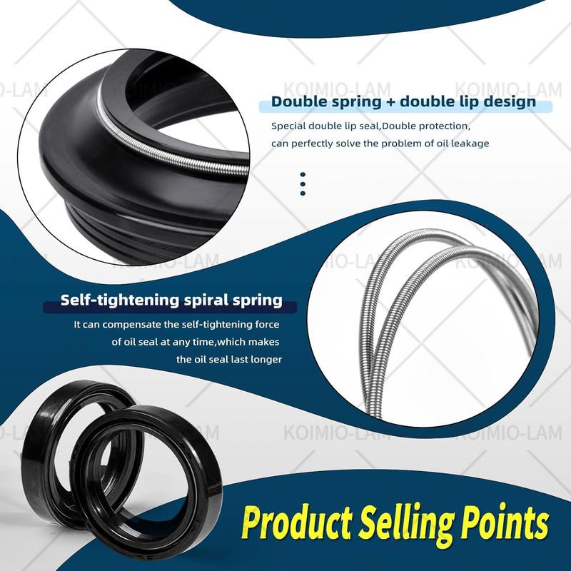 Fork Oil Seal & Dust Seal Fit For HONDA FORZA 350 300 250 125 NSS SH125 SH150 FES125 FES150 FES250 PS125 PS150