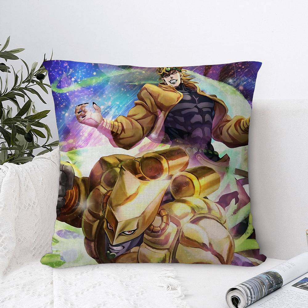 Японская Чехол для подушки JoJo's Bizarre Adventure Декоративная Подушка Диван Домашний Декор Чехол Чехлы для подушек
