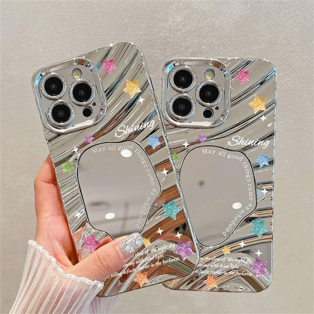 Чехол-зеркало для макияжа для iPhone 11 13 16 Pro Max iPhone 14 15 12 13 Pro Max 16 Plus 13 Pro Samsung A55 A54 A15 A12 A52S A34 A14 A30S A53 A52 A50