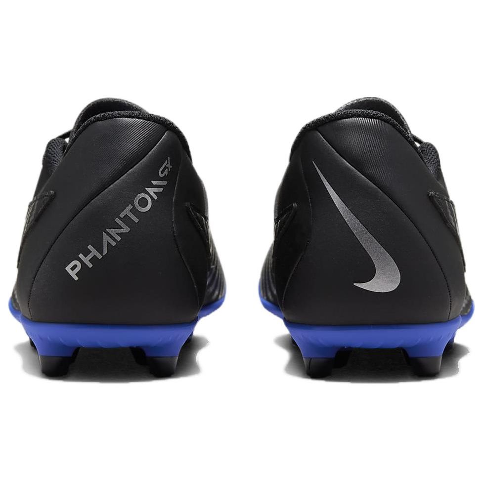 Nike Кроссовки унисекс Phantom GX Club MG Shadow Pack Черные Hyper-Royal Chrome DD9483-040