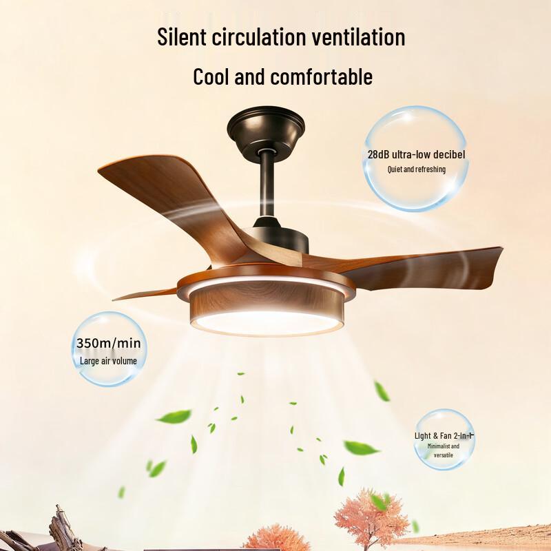 Oeny Full Spectrum Living Room Fan Light
