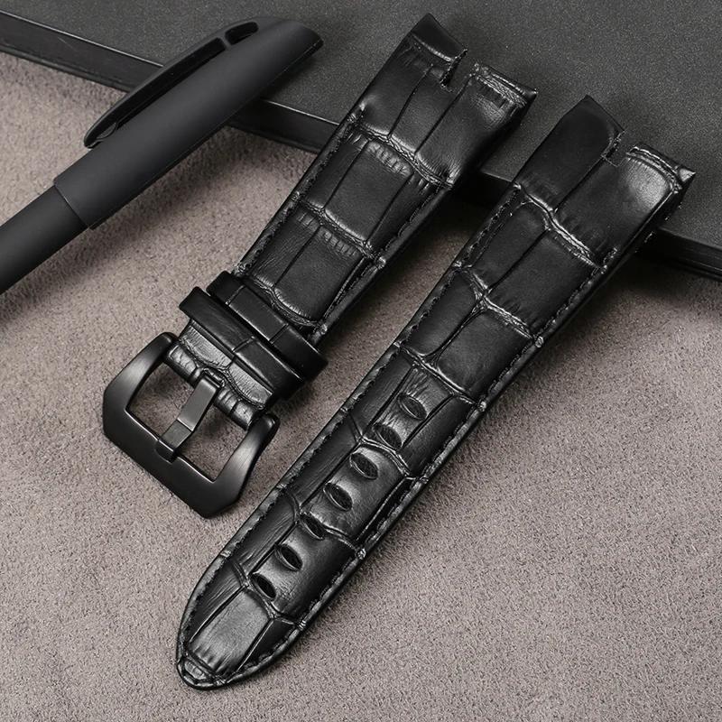 Genuine Leather Watchband 26mm For Roger Dubuis For EXCALIBUR Series Watch Band Strap 42mm Dial RDDBEX0405 Men's Accessories
