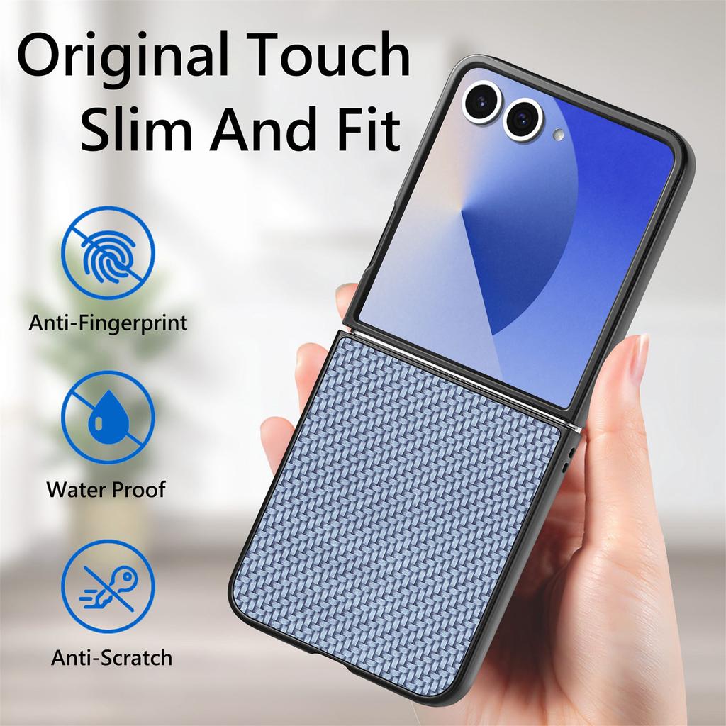 Ультратонкий чехол с защитой от отпечатков пальцев для Samsung Galaxy Z Flip 8 5G 7 6 5 4 3 Flip8 Flip7 FE Flip6 Flip5 Flip4 Flip3 Чехол для телефона