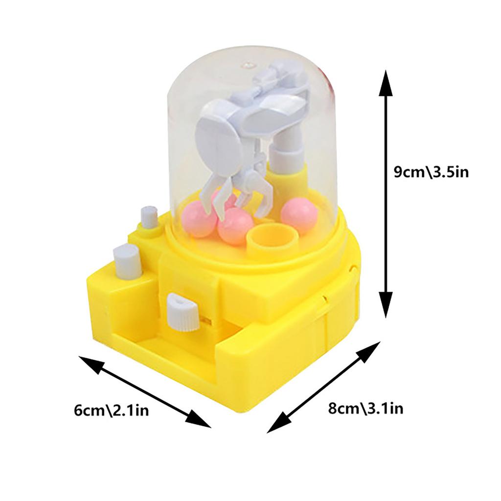 (Kung Pao Chicken)Mini Candy Gra-bber Machine  Machine Toy Doll Candy Catcher Machine Education Toys Funny  Machine For Children