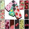 Cherry Strawberry fruit Summer Avocado Lemon Cover for Samsung Galaxy S25 S24 S23 FE Ultra Plus S7 Edge S25+ S23+ A56 5G Case