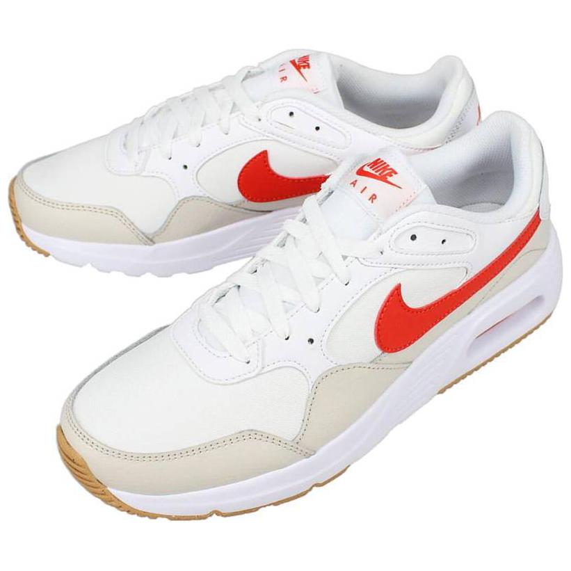 Nike Air Max SC White Picante Red Мужские кроссовки Light-Orewood-Brown Gum-Light-Brown CW4555-112
