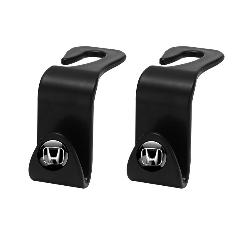 hbdf4 Car Headrest Hooks Hanger Seat Back Organizer Holder Clips For Honda Civic Accord Fit Jazz Pilot CRV Odyssey Passport City HRV