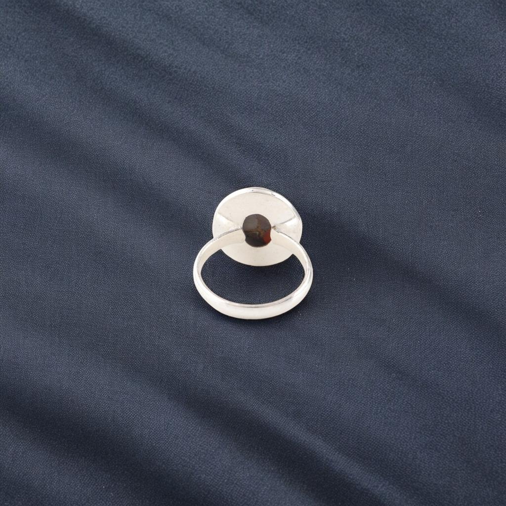 Pink Opal Turquoise Gemstone 925 Sterling Silver Jewelry Handmade Ring For Wife RR-62-46