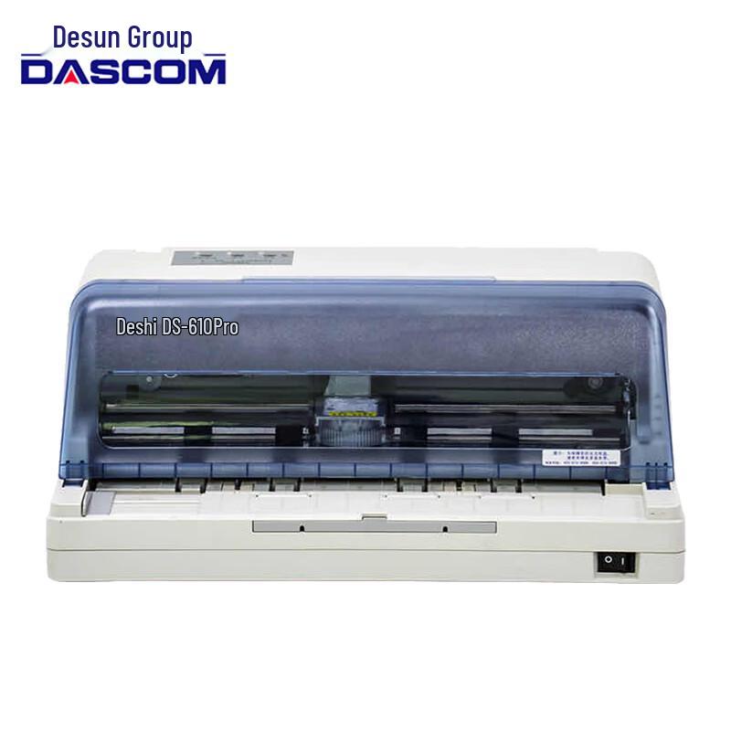Dascom DS-610Pro Dot Matrix Printer CN plug (adapter included)