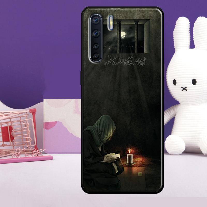 Исламский Чехол с изображением Хазрата Али для Oppo A18 A38 A78 A98 A58 A60 A80 A40 A96 A76 A16 A94 A74 A54 A15 A17 A57 A77 A5 Pro