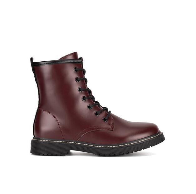 Jenny Fairy WS2696-02 Burgundy Ankle Boots