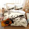 Duvet Cover And Pillowcase For Boys Teen,Retro Style Guitar,Black Sound System, 3D Print,Music Series,Comforter Cover Set, Queen