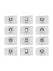 12 white dust bag