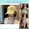 Trendy Cotton Baseball Cap For Women With Adorable Floral Embroidery And Top Soft