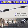 160kg Door Horizontal Bars Steel Adjustable Gym Home Workout Chin Push Up Pull Up Training Bar Sport Fitness 62-100cm