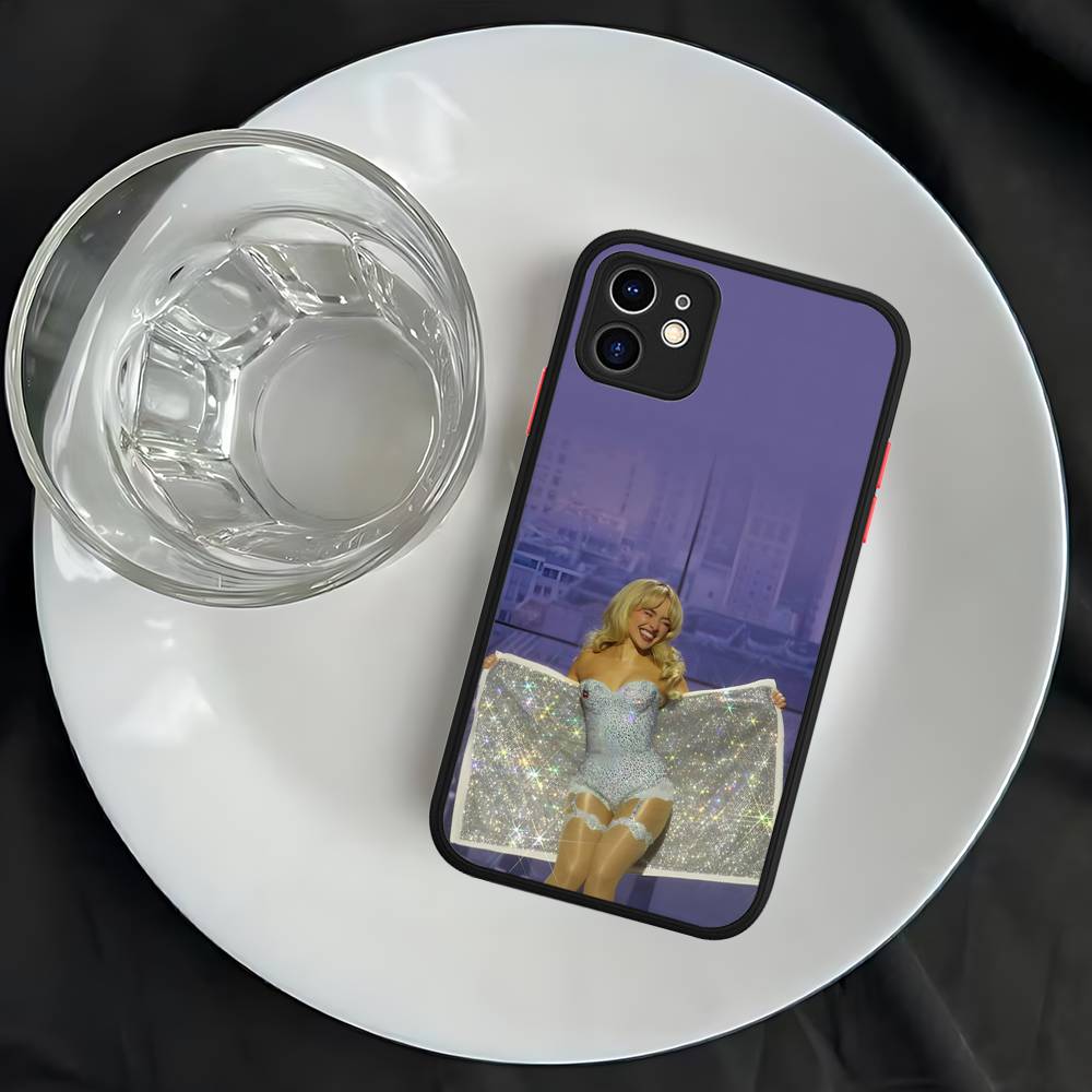 Певец S-Сабрина К-Карпентер Для IPhone 16 13 15 11 12 14 Pro Max 15 16 Plus X XS MAX Матовый чехол для телефона